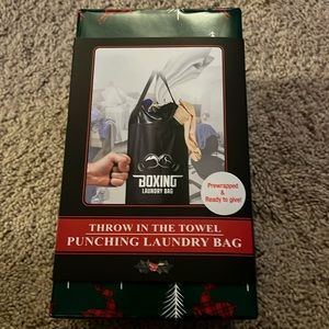 Throw In The Towel Punching Laundry bags